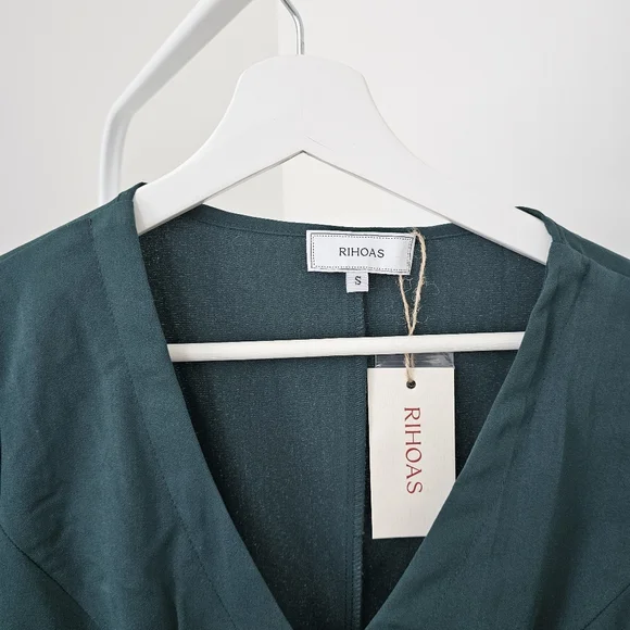 V-Neck Mini Dress - Picture 3 of 6